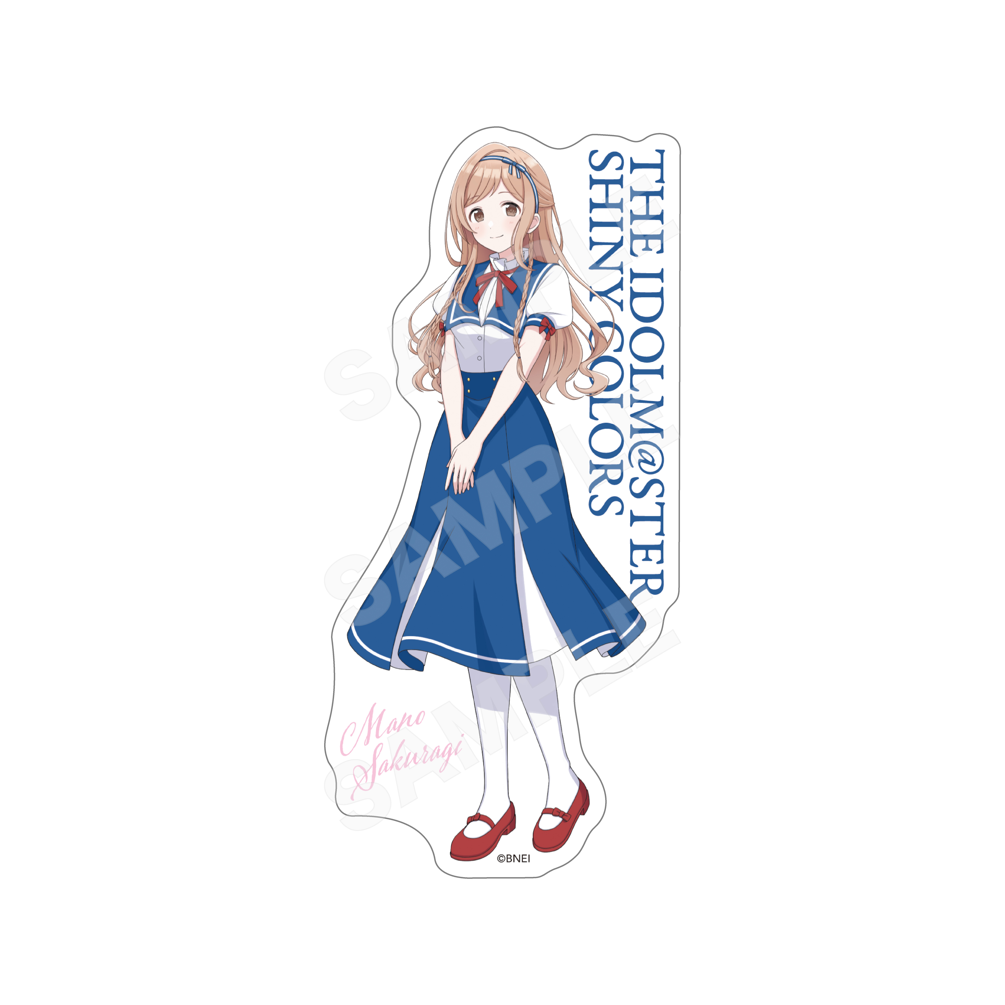 【CS.FRONT】アイドルマスター シャイニーカラーズ パラレルマリンルックver. ステッカー /01 櫻木 真乃