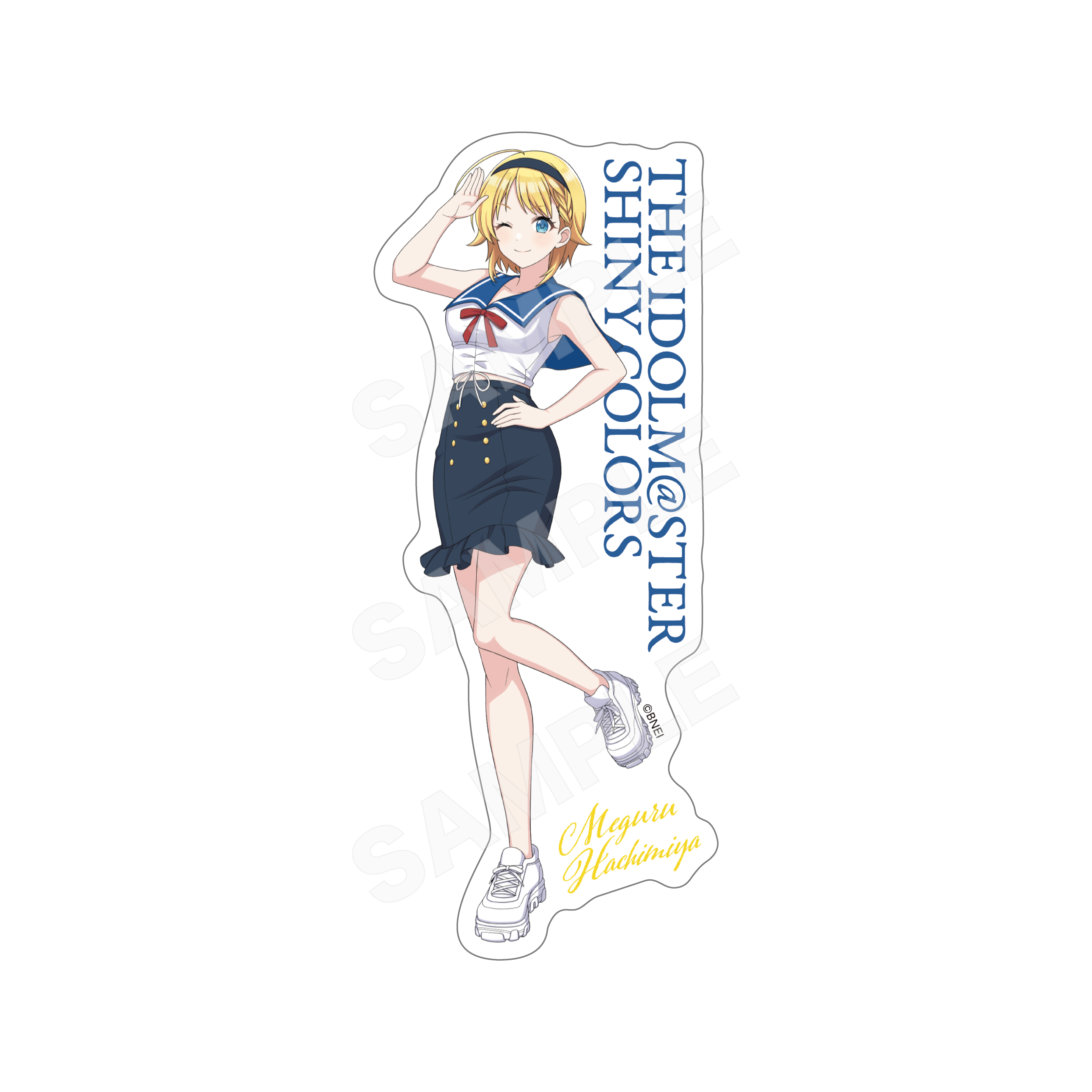 【CS.FRONT】アイドルマスター シャイニーカラーズ パラレルマリンルックver. ステッカー /03 八宮 めぐる