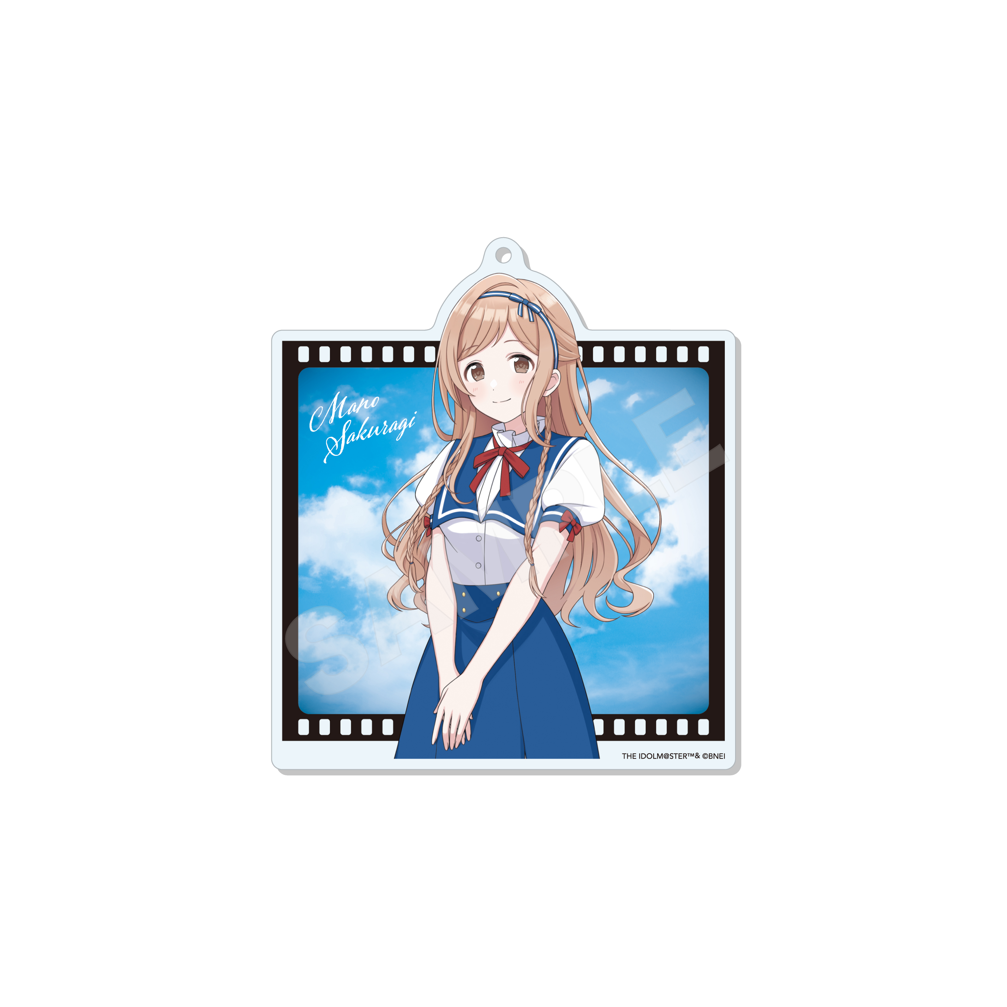 【CS.FRONT】アイドルマスター シャイニーカラーズ パラレルマリンルックver. デカアクキー /01 櫻木 真乃