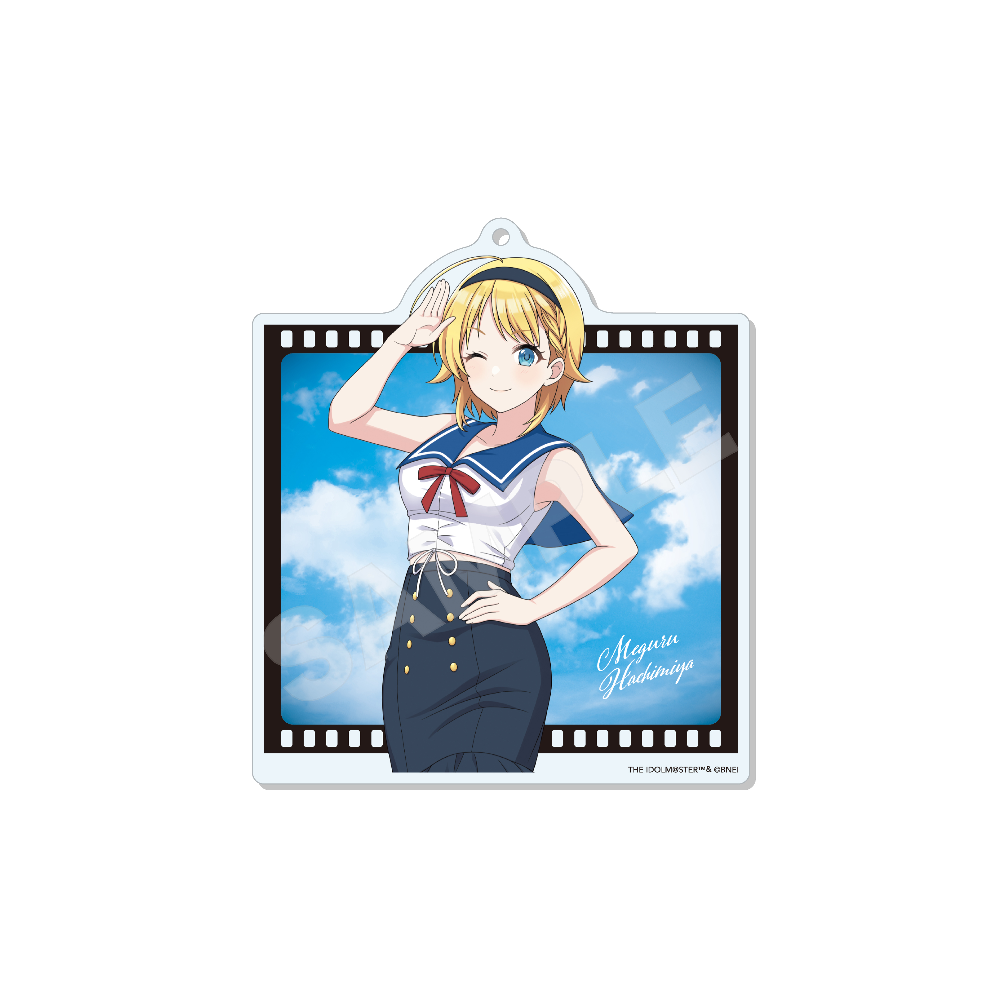 【CS.FRONT】アイドルマスター シャイニーカラーズ パラレルマリンルックver. デカアクキー /03 八宮 めぐる