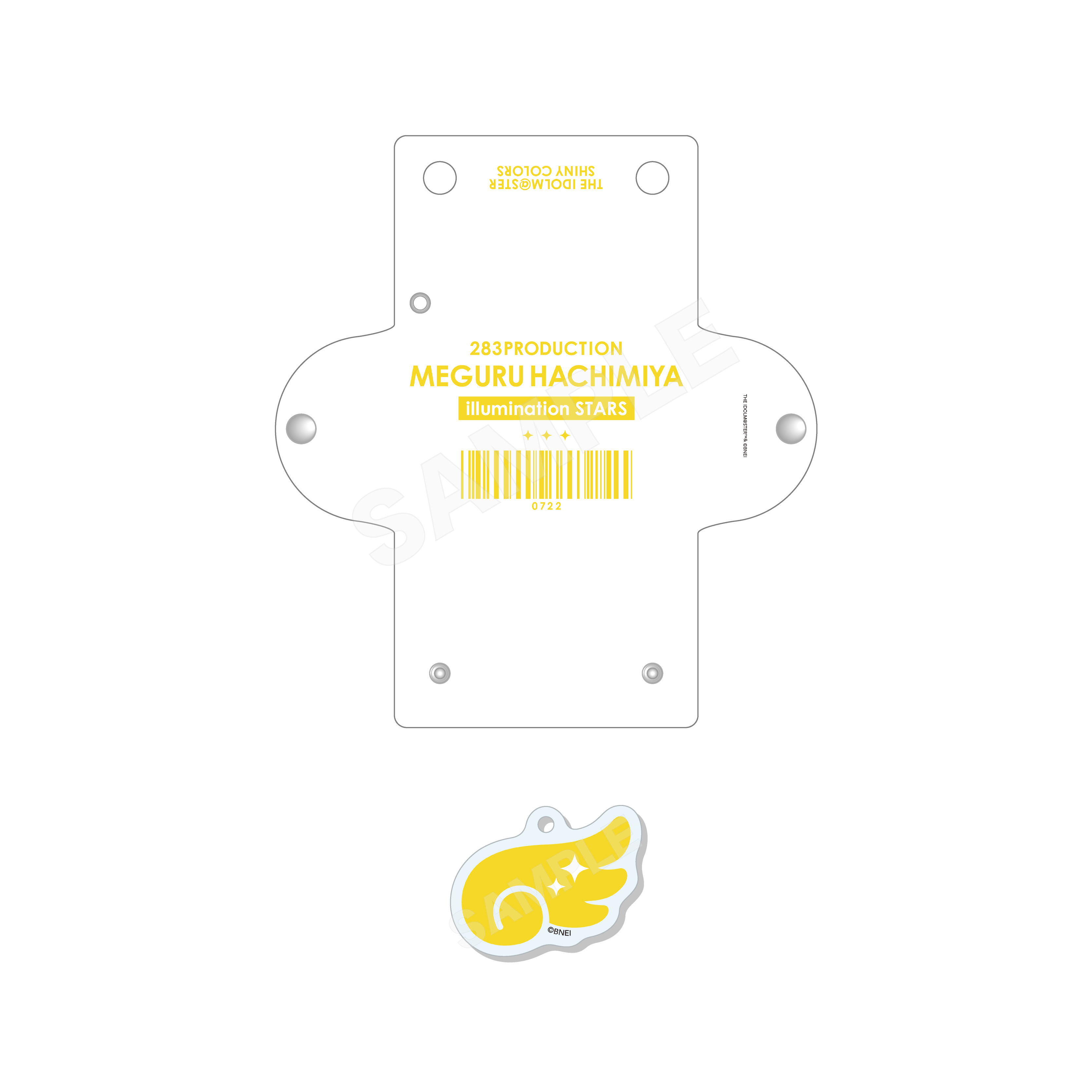 【CS.FRONT】アイドルマスター シャイニーカラーズ チャーム付きクリアマルチケース /03 八宮 めぐる