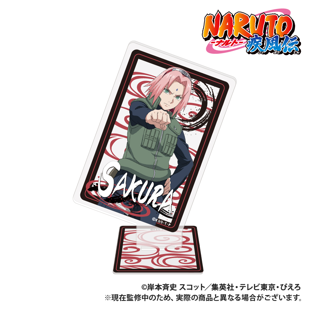 【Smarprise】NARUTO-ナルト- 疾風伝_トランプ型アクリルコレクション_春野サクラ_描き下ろし