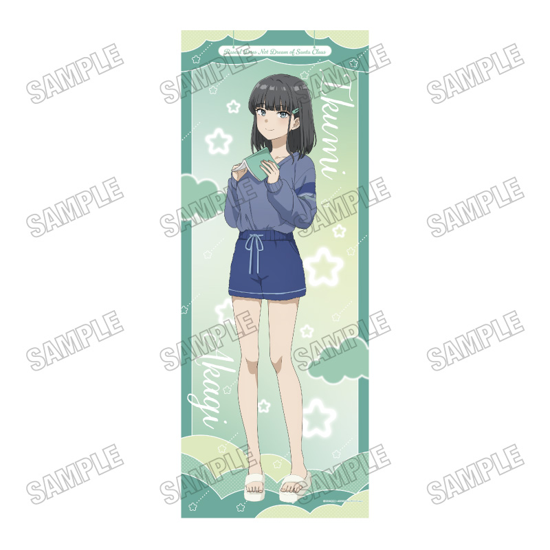 【メディコス・エンタテインメント】アニメ「青春ブタ野郎はサンタクロースの夢を見ない」描き下ろし等身大タペストリー 3 赤城郁実