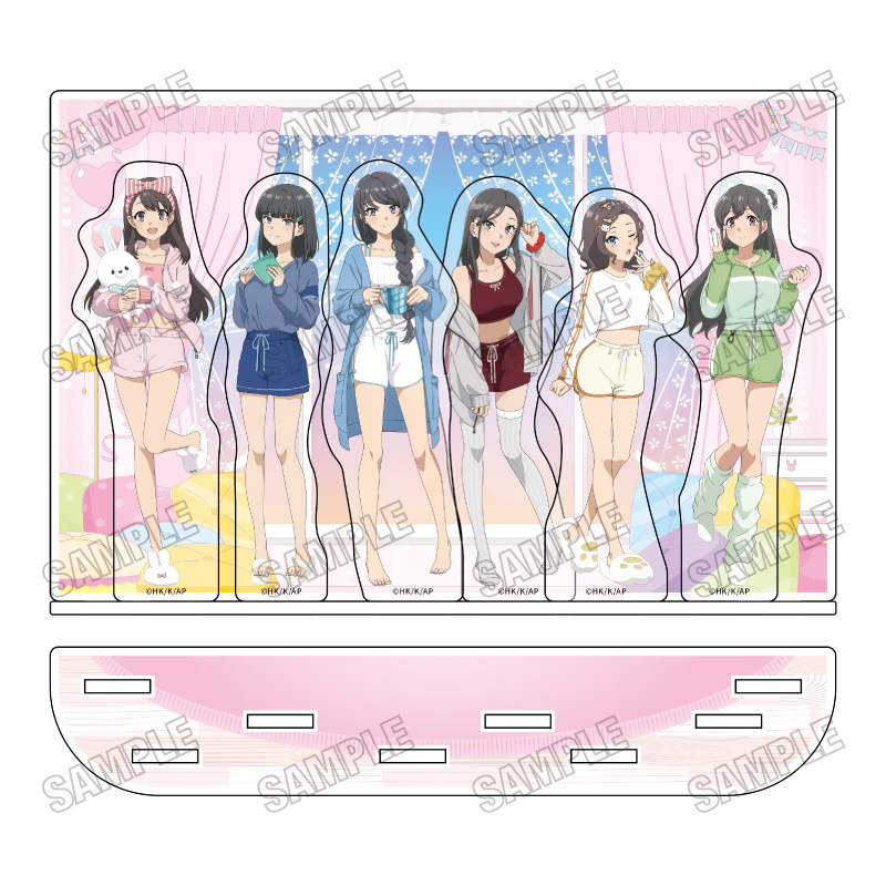 【メディコス・エンタテインメント】アニメ「青春ブタ野郎はサンタクロースの夢を見ない」描き下ろしアクリルジオラマ