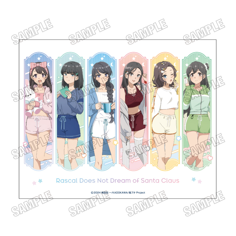 【メディコス・エンタテインメント】アニメ「青春ブタ野郎はサンタクロースの夢を見ない」描き下ろしキャンバスアート