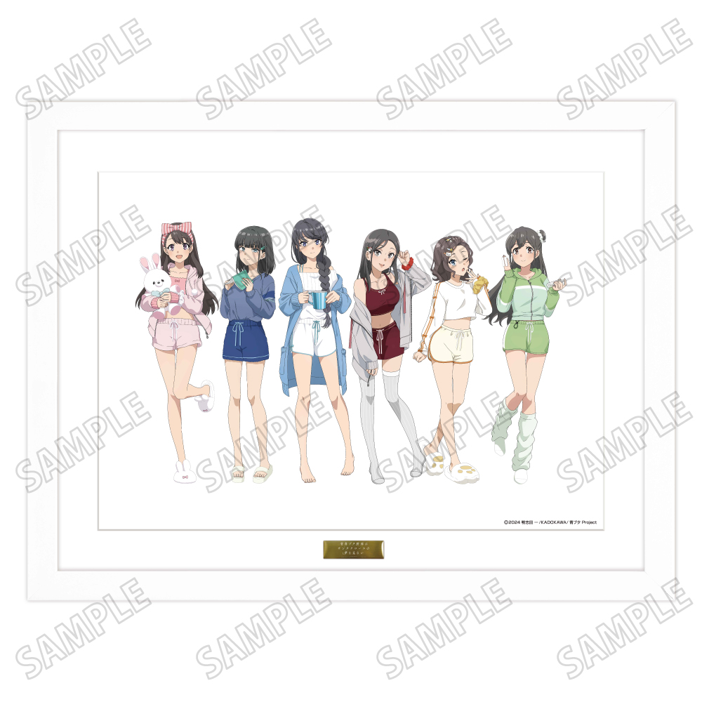 【メディコス・エンタテインメント】アニメ「青春ブタ野郎はサンタクロースの夢を見ない」描き下ろし複製原画