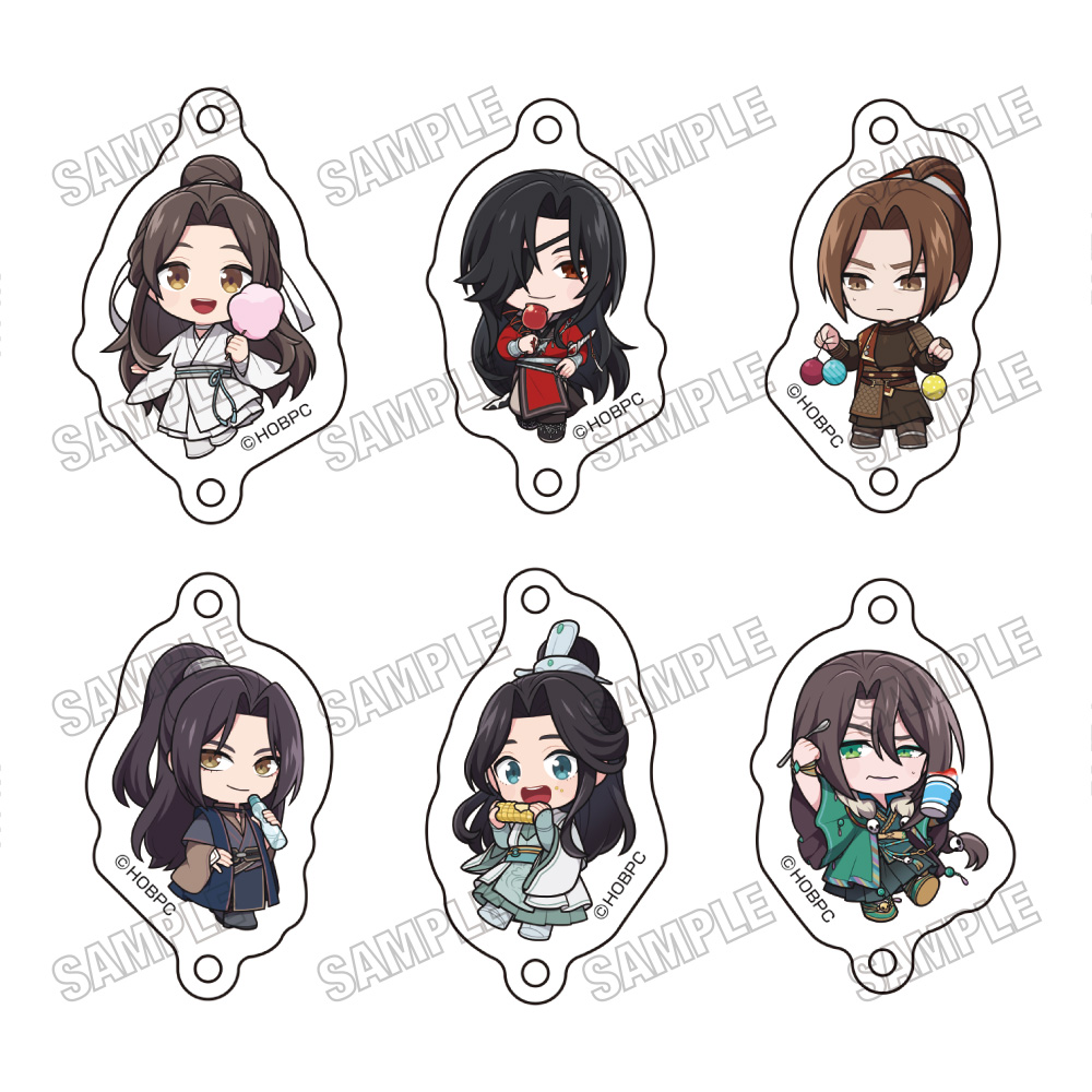 【メディコス・エンタテインメント】アニメ「天官賜福 貮」ミニキャラ連結チャームコレクション 1BOX ＝6pcs
