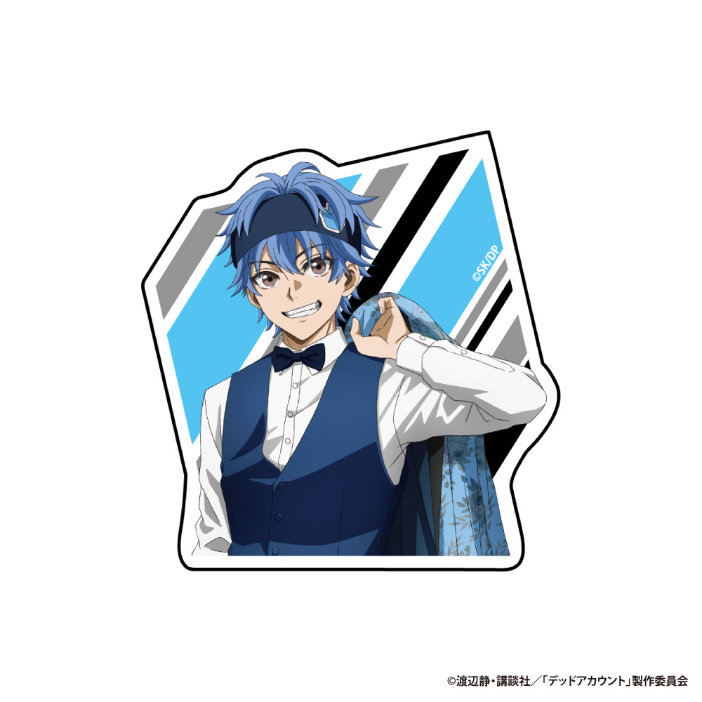 【アイライツ】デッドアカウント ダイカットステッカー 縁城 蒼吏（描きおろし）