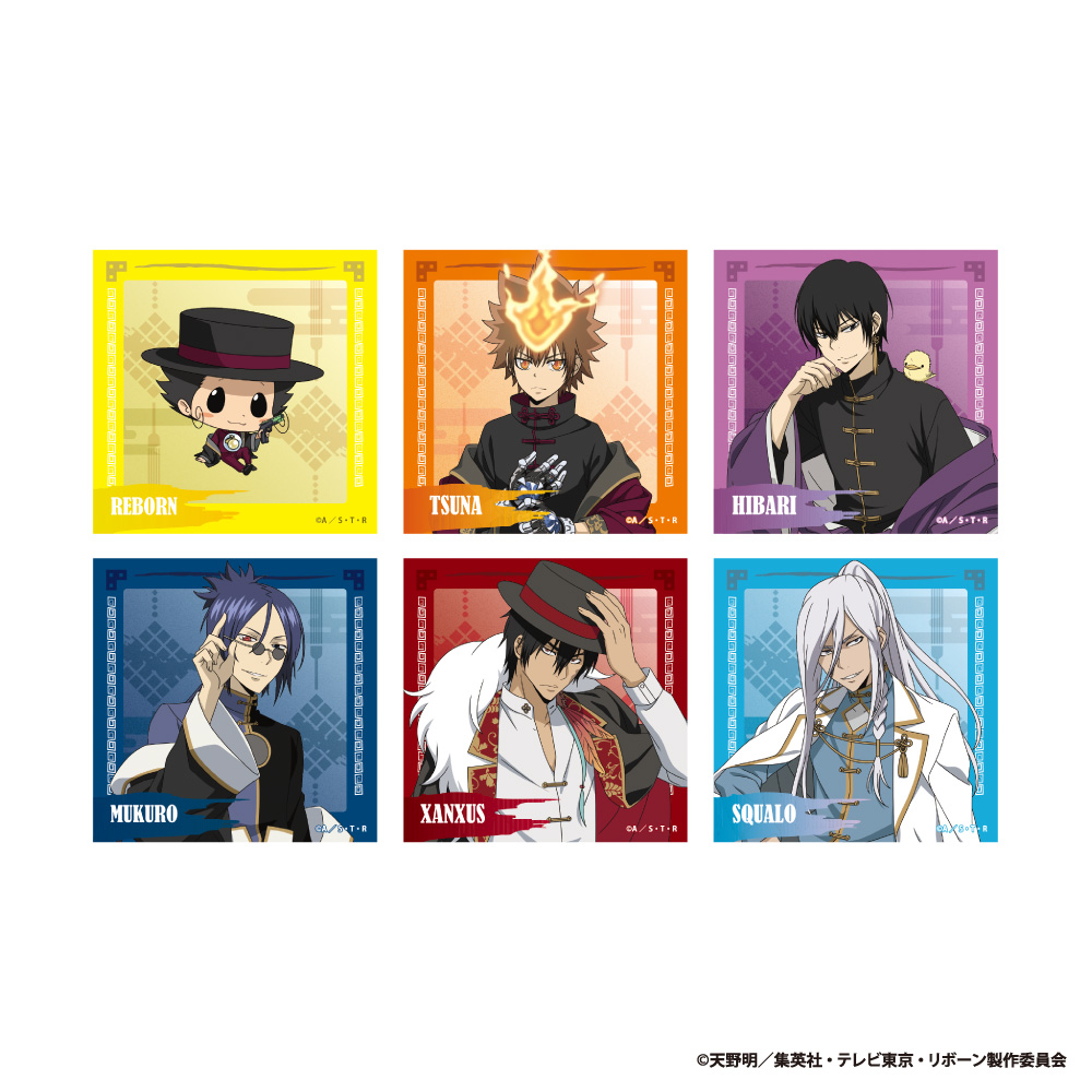 【アイライツ】家庭教師ヒットマンREBORN！ トレーディングクリアスクエアカード 1BOX入数：6
