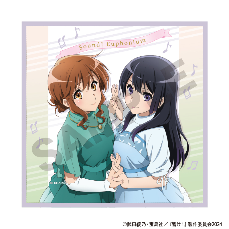 【クラックス】響け！ユーフォニアム マイクロファイバークロス 音符