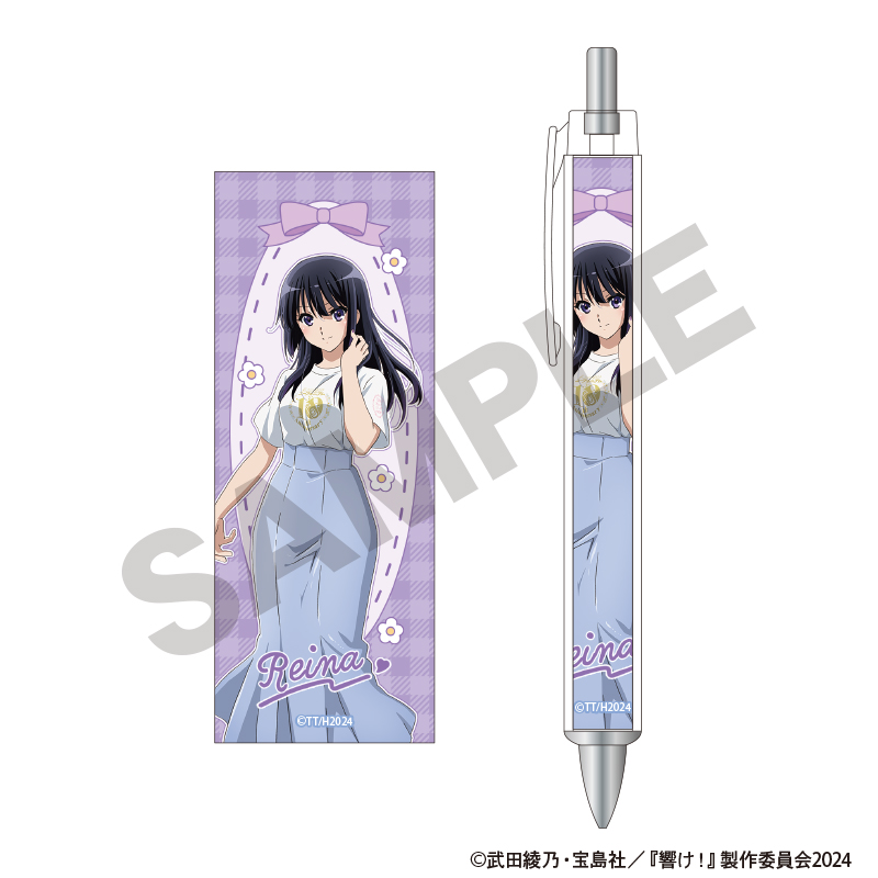 【クラックス】響け！ユーフォニアム 太軸ボールペン 高坂麗奈 リボン