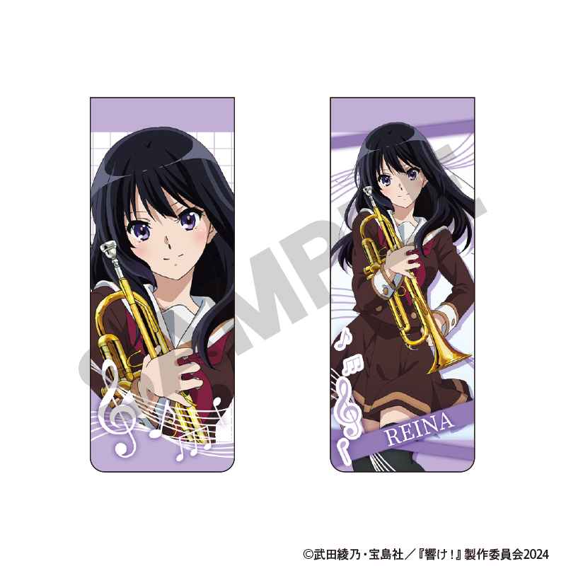 【クラックス】響け！ユーフォニアム マグネットブックマーカー 高坂麗奈 パープル