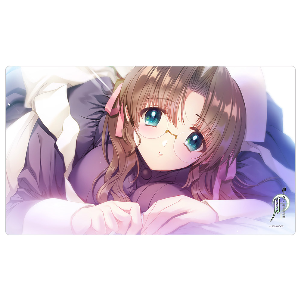 【カーテン魂】顔のない月 ラバーマット（春川知美）
