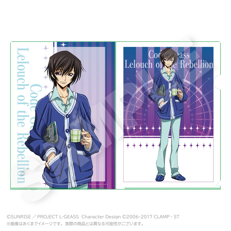【Y Line】コードギアス 反逆のルルーシュ クリアファイル MoonNight ver. ルルーシュ B