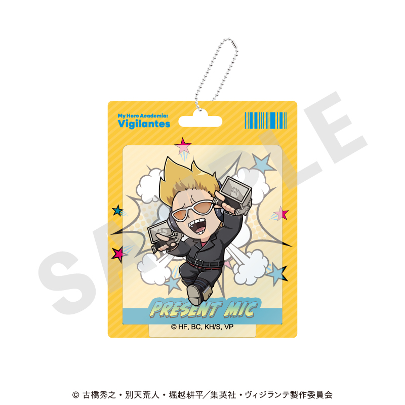 【coly】ヴィジランテ -僕のヒーローアカデミア ILLEGALS- アクリルキーホルダー ミニキャラver.（プレゼント・マイク）