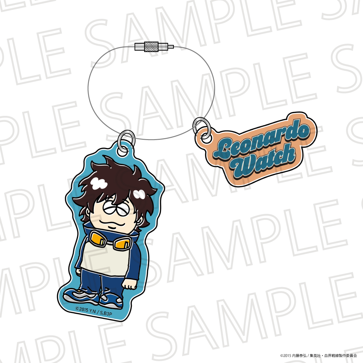 【SR-GYM】血界戦線（イラストレーターコラボ） アクリルキーホルダー レオナルド・ウォッチ