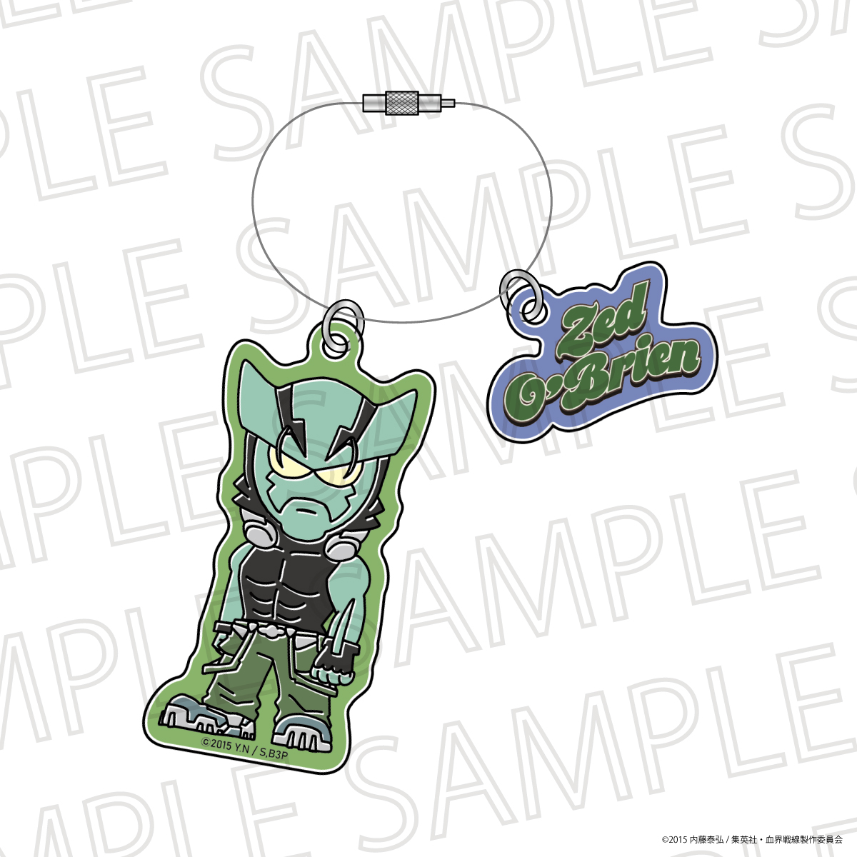 【SR-GYM】血界戦線（イラストレーターコラボ） アクリルキーホルダー ツェッド・オブライエン