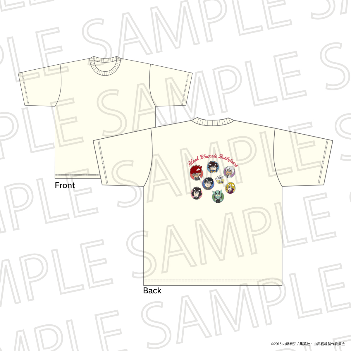 【SR-GYM】血界戦線（イラストレーターコラボ） Tシャツ