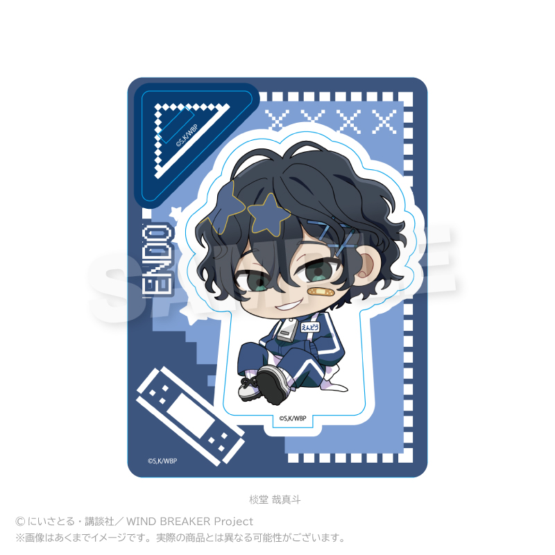 【Y Line】WIND BREAKER ミニキャラスタンド ジャージエプロンver. ?堂 哉真斗