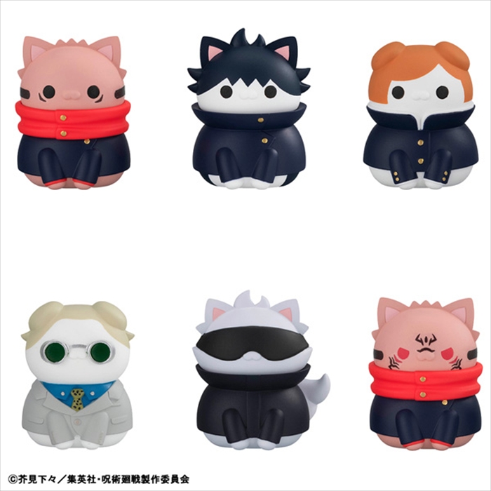 【メガハウス】MEGA CAT PROJECT 呪術廻戦 呪術ニャンコ 渋谷事変 1BOX入数：8