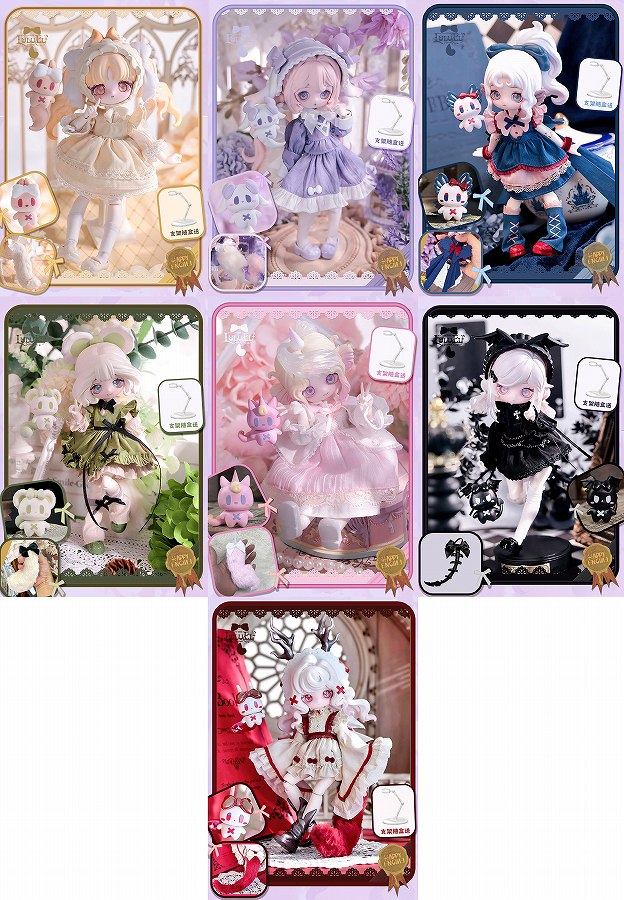【YANCHUANG CULTURE】LULU ELFの物語シリーズ トレーディングドール 1BOX入数：6