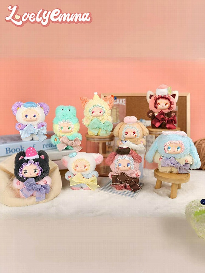 【YANCHUANG CULTURE】LOVELY EMMA LUCKY NO.1シリーズ トレーディングプラッシュ 1BOX入数：8