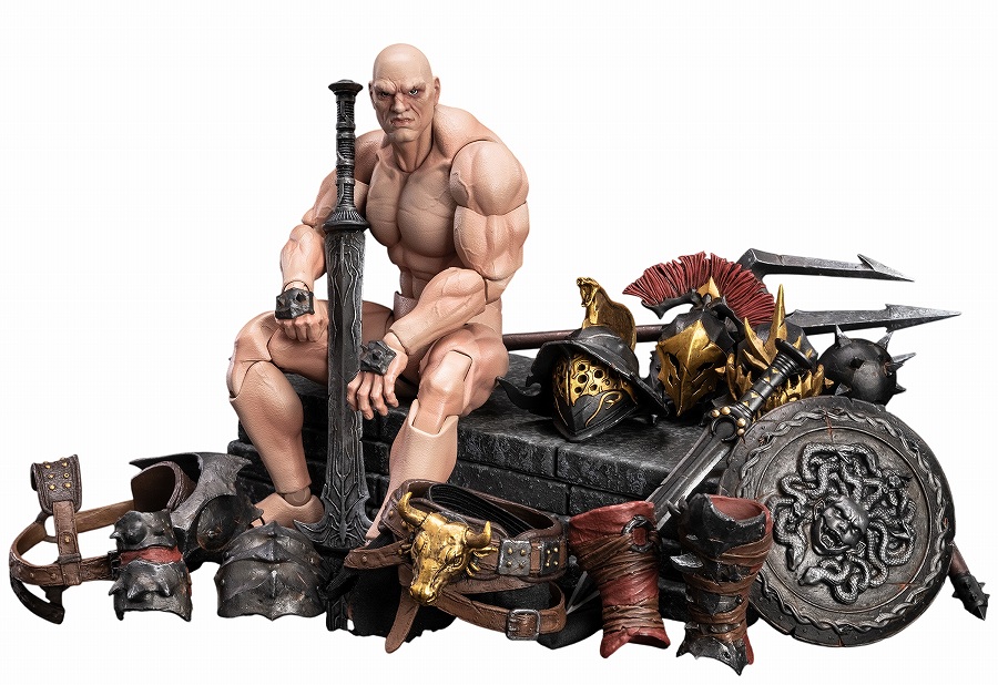 【Mety toyz】グラディエーターシリーズ スパルタ・スレイヤー バーサーカー 1/10スケール可動フィギュア