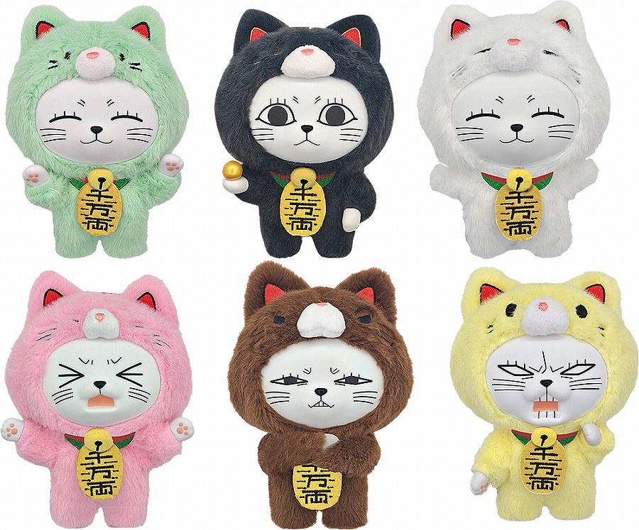 【SUNRISEPOP】ダンダダン - ブラインドボックス ビニールぬいぐるみ ターボババアセット≪全6種≫ 1BOX入数：6