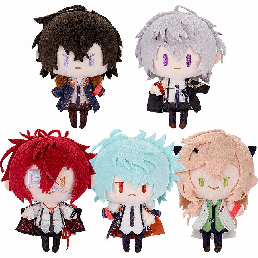 【GoodSmile Moment】Collar×Malice 棒人間シリーズトレーディングぬいぐるみストラップBOX≪全5種≫ 1BOX入数：5