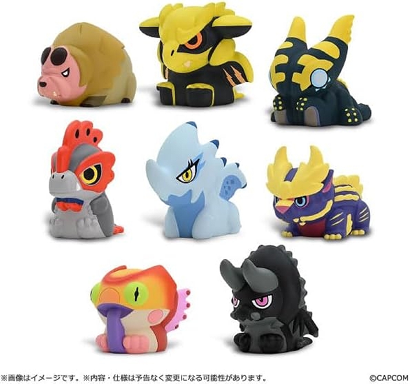 【カプコン】カプコンフィギュアビルダー フィンガーパペット モンスターハンター Vol.3 1BOX入数：8