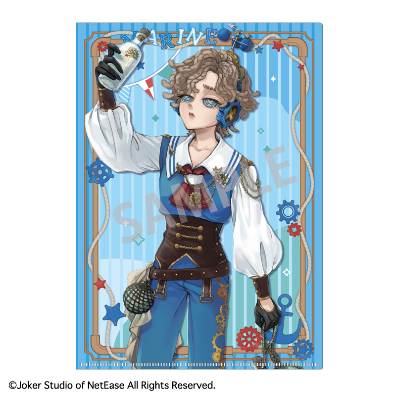 【カミオジャパン】Identity V 第五人格 A4シングルクリアファイル 気象学者 マリンルック×スチームパンク
