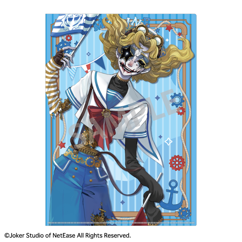 【カミオジャパン】Identity V 第五人格 A4シングルクリアファイル 「フラバルー」 マリンルック×スチームパンク
