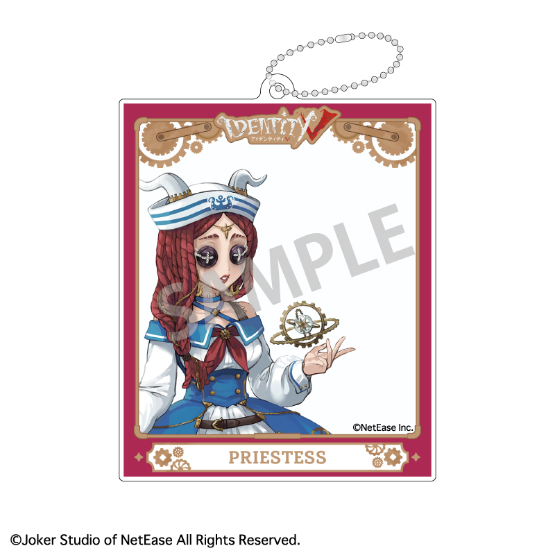 【カミオジャパン】Identity V 第五人格 フォトフレームアクリルキーホルダー 祭司 マリンルック×スチームパンク