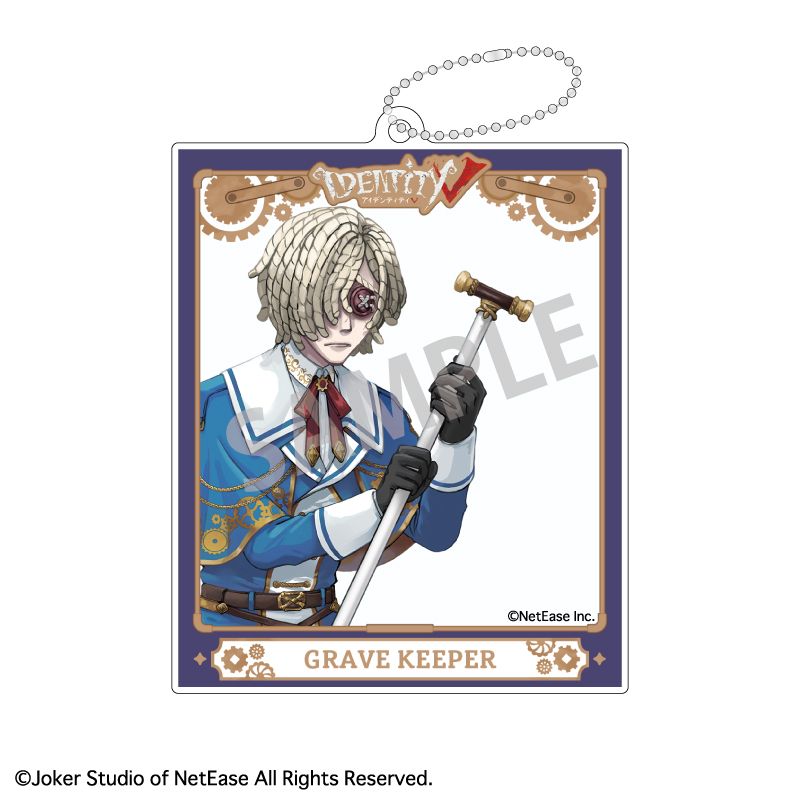 【カミオジャパン】Identity V 第五人格 フォトフレームアクリルキーホルダー 墓守 マリンルック×スチームパンク