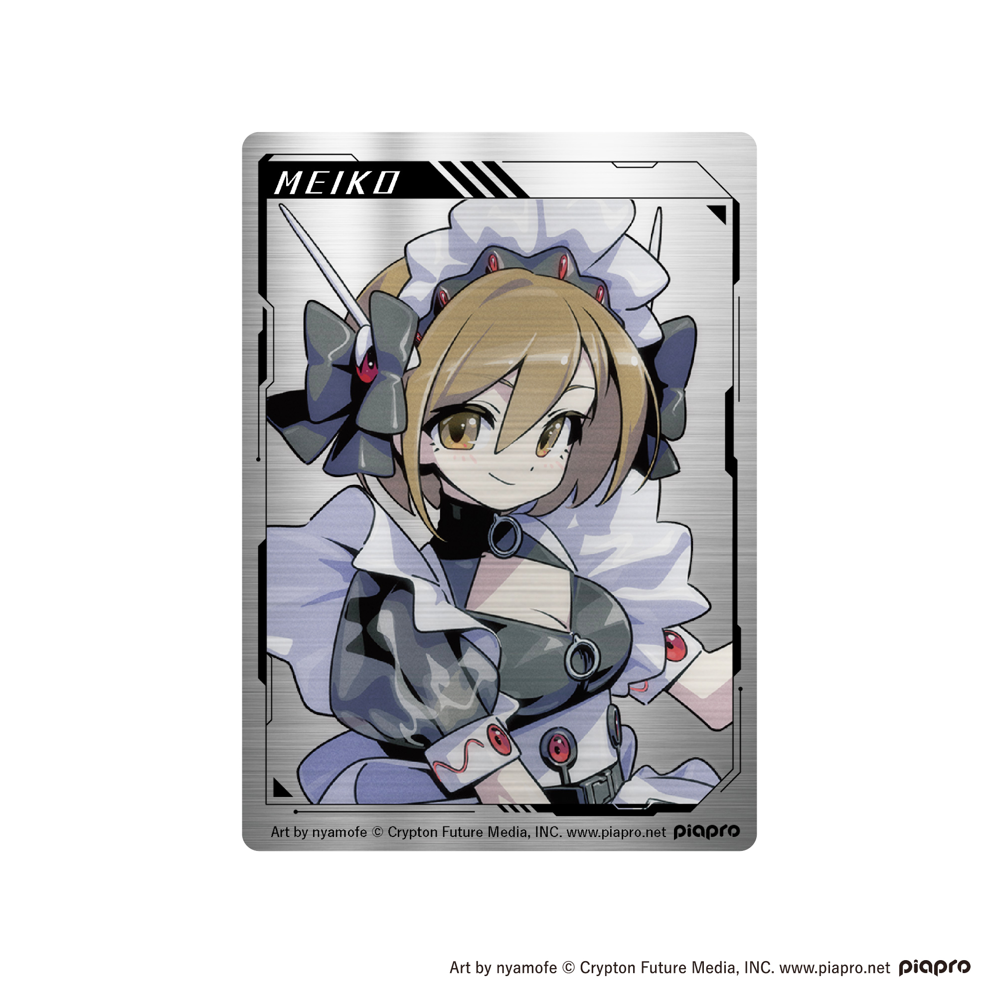 【サイバーエージェント】ピアプロキャラクターズ メタルカード メタルカード MEIKO