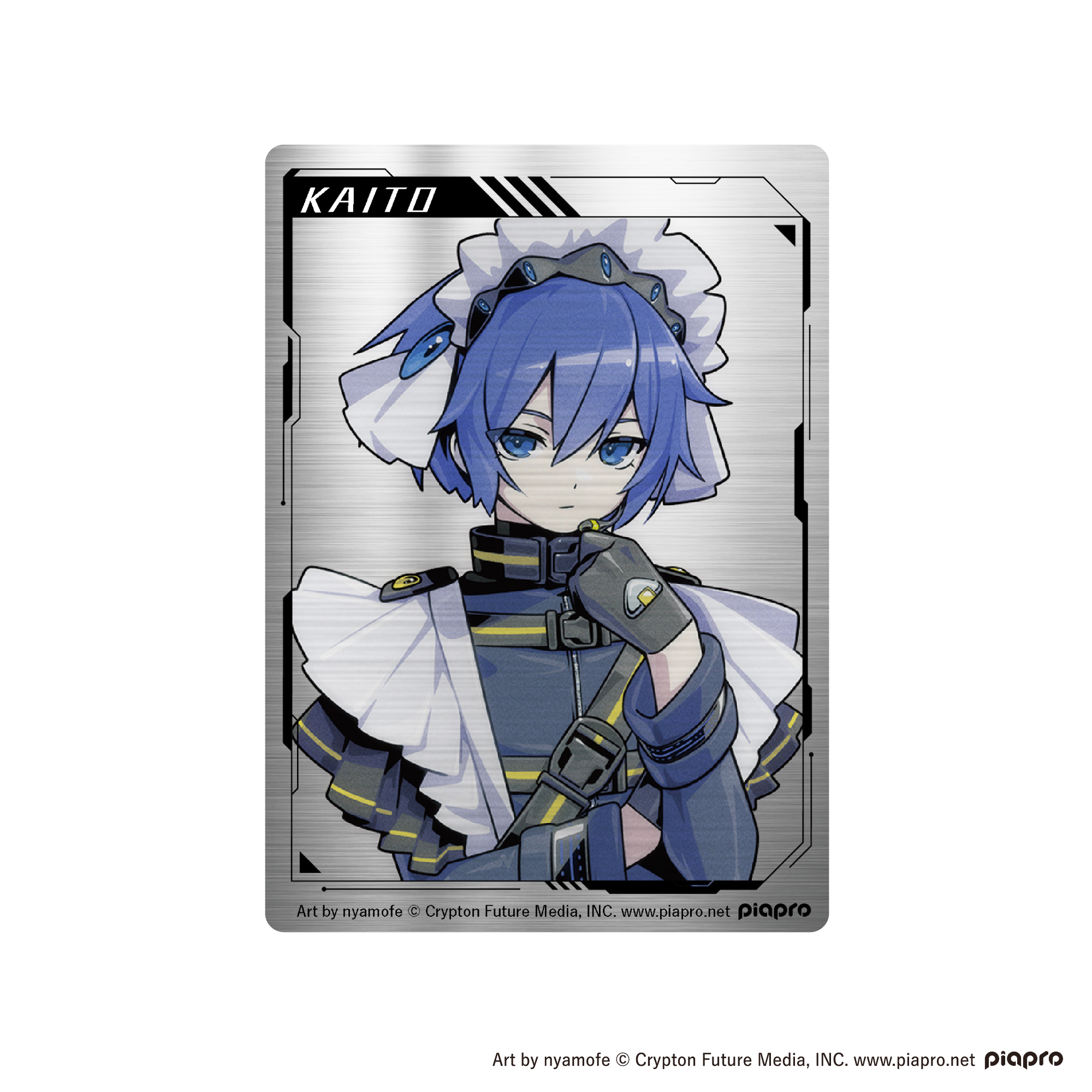 【サイバーエージェント】ピアプロキャラクターズ メタルカード メタルカード KAITO