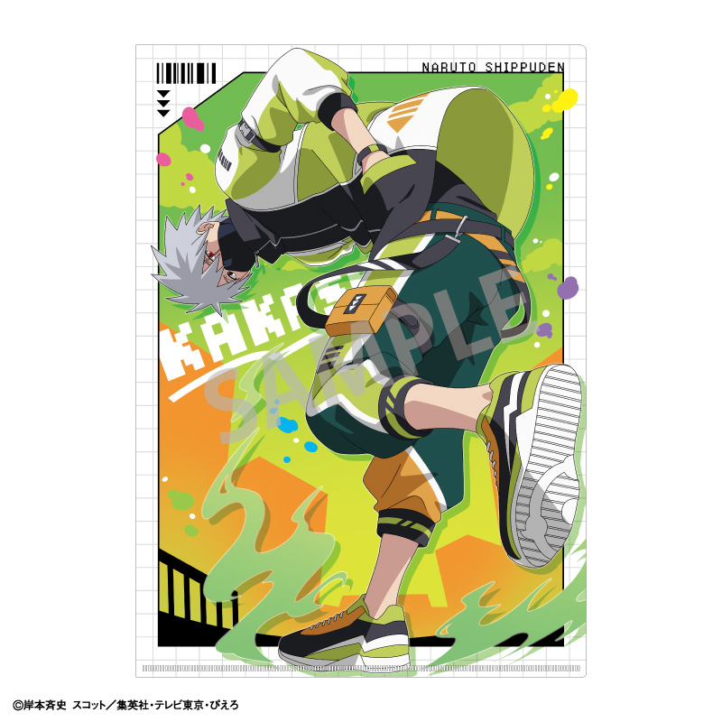 【カミオジャパン】NARUTO-ナルト- 疾風伝 A4シングルクリアファイル はたけカカシ パルクール