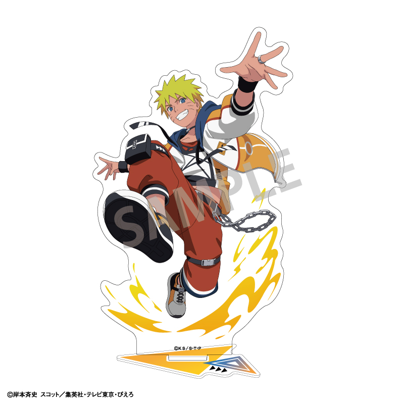 【カミオジャパン】NARUTO-ナルト- 疾風伝 アクリルスタンド うずまきナルト パルクール