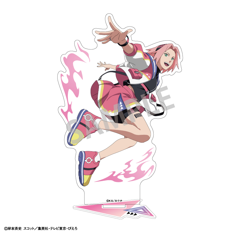 【カミオジャパン】NARUTO-ナルト- 疾風伝 アクリルスタンド 春野サクラ パルクール
