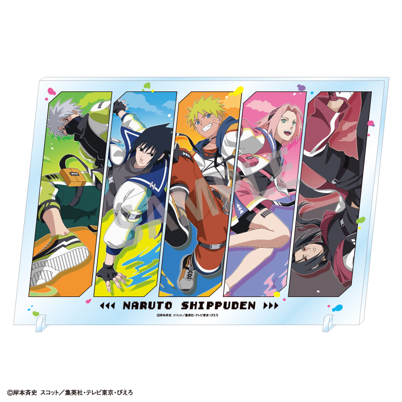【カミオジャパン】NARUTO-ナルト- 疾風伝 A4アクリルパネル パルクール