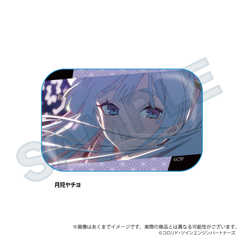 【Y Line】超かぐや姫！ 場面写スクエア缶バッジ 月見ヤチヨ