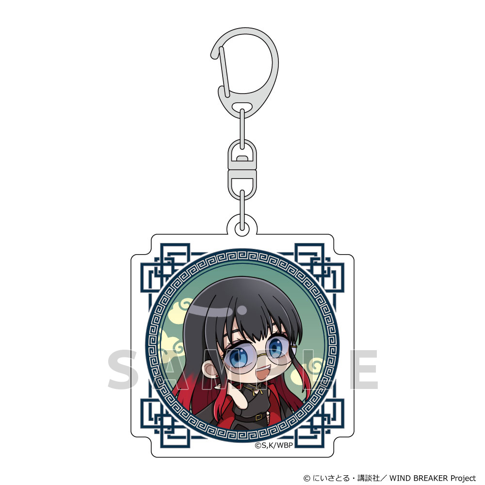 【Parflette】WIND BREAKER アクリルキーホルダー （椿野 佑/フォーマルチャイナ）