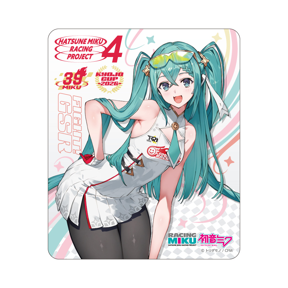 【キャラバン】レーシングミク KYOJO 2026Ver. マグネットカーステッカー