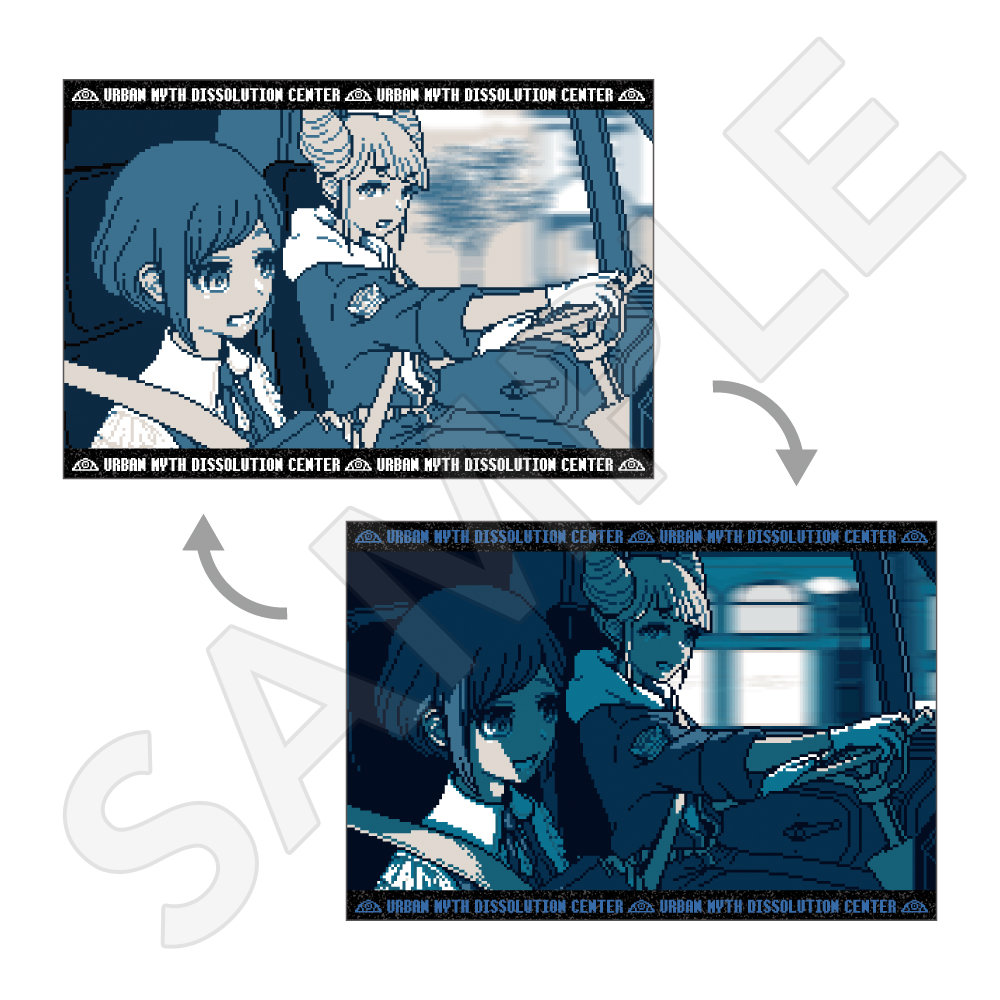【キャラバン】都市伝説解体センター レンチキュラーポストカード / C