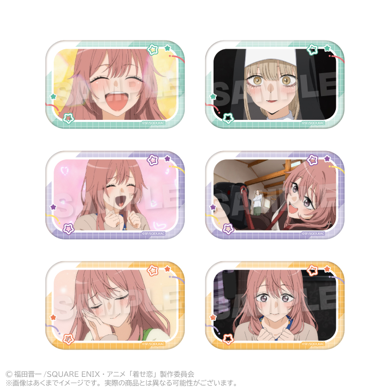 【Y Line】その着せ替え人形は恋をする Season2 コレクションスクエア缶バッジ 乾 心寿 ver. 1BOX入数：6