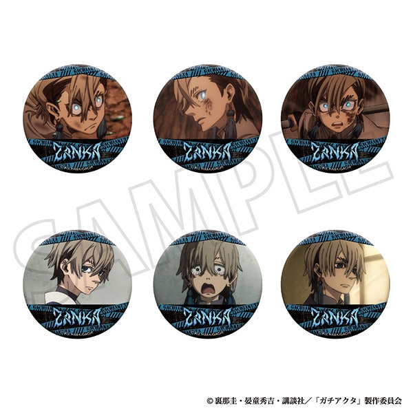 【ムービック】ガチアクタ 推しキャラバッジコレクション/ザンカ vol.2 1BOX入数：6
