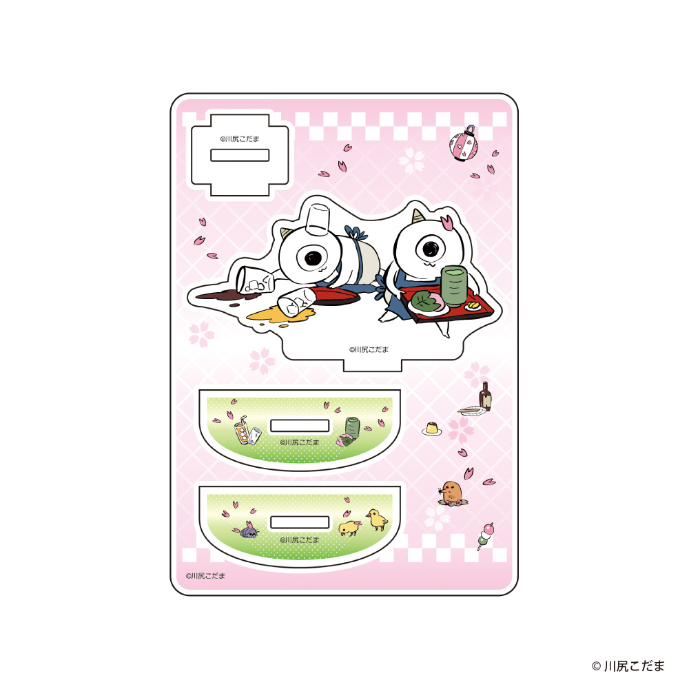 【アイライツ】ゴブリン・ノーム・ホーン×emocafe ネックビ ゆらゆらアクリルスタンドC