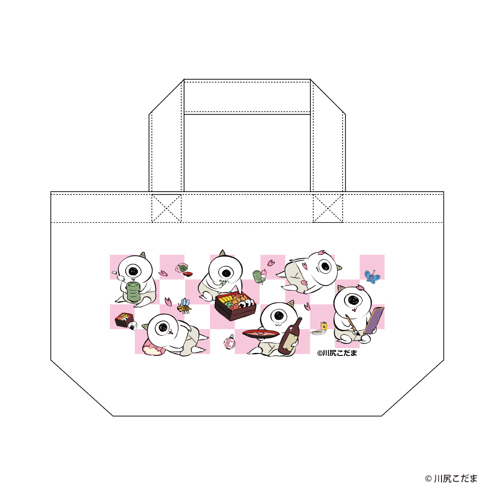 【アイライツ】ゴブリン・ノーム・ホーン×emocafe ネックビ ランチトートバッグ