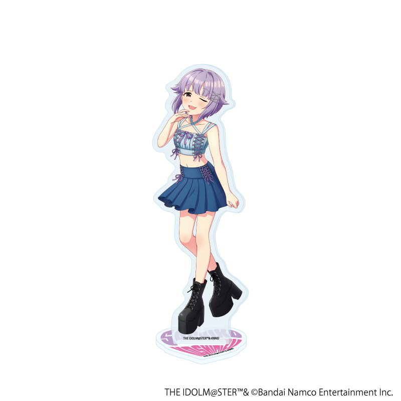 【A3】アクリルスタンド「アイドルマスター シンデレラガールズ」51/輿水幸子 デニム風衣装ver.（描き下ろしイラスト）