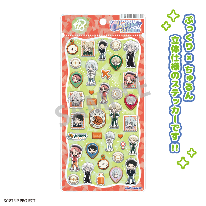 【カミオジャパン】18TRIP Cherigem Stciker Ev3ns